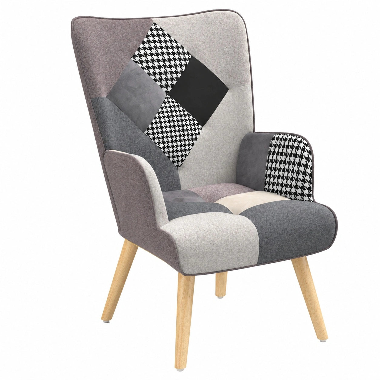 fauteuil-scandinave-en-tissu-patchwork-moderne-gbeyk12064jc